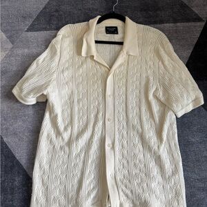 Abercrombie & Fitch Knit Button Up